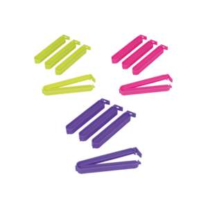 Metaltex Beutelclips lang Kunststoff 4er Set - Product Image 1