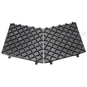 Paire de grilles inférieures noires pour pare-chocs avant, garnitures de protection gauche et droite pour BMW E60 E61 M, accessoires extérieurs, pièces de rechange - Product Image 3