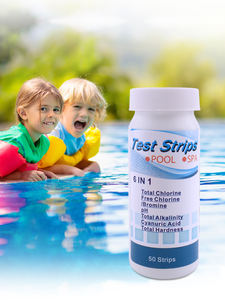 <span class=keywords><strong>Bandelettes</strong></span> de <span class=keywords><strong>test</strong></span> de chlore et de pH multifonctionnelles 6-en-1 YIERYI pour le <span class=keywords><strong>test</strong></span> de l'eau des spas et des piscines - Product Image 6