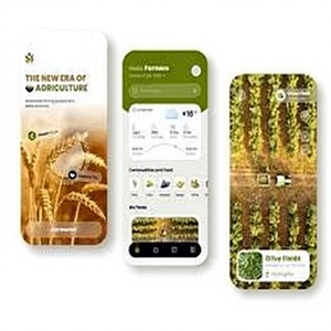Aplicación móvil de gestión agrícola inteligente para la monitorización de cultivos, el seguimiento de ganado, actualizaciones meteorológicas y operaciones agrícolas. - Product Image 1