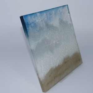 Panel de Vidrio Decorativo Laminado con Resina y Arena, Arte en Vidrio 3D con Arena en Movimiento para Paredes Divisorias Interiores y Decoración de Edificios - Product Image 6