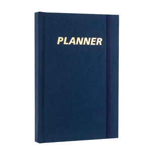 Custom Fabric linen Planner hardcover self care journal mental health gratitude journal notebooks