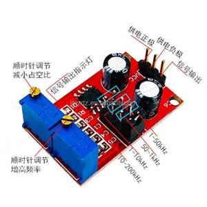 Módulo NE555 con Frecuencia de Pulso y Ciclo de Trabajo Ajustables, Generador de Señal de Onda Cuadrada y Onda Rectangular, Controlador de Motor Paso a Paso - Product Image 2