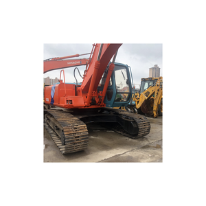 Venta caliente de segunda mano Hitachi EX200 Mini excavadora sobre orugas 20 toneladas peso operativo Isuzu Gear PLC excavadora maquinaria bomba de motor - Product Image 1