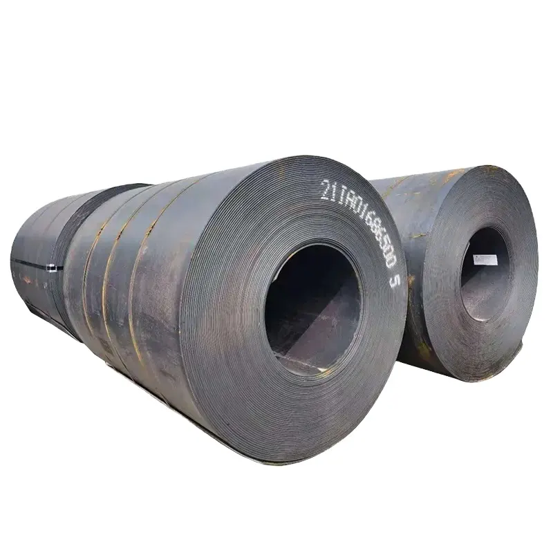 Bobina de acero de alto carbono, material de construcción, bobina de acero al carbono S235 Q235 Ss400 Astm A36, bobina galvanizada