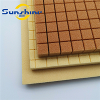 80kg/m3 mince feuille de noyau de mousse de PVC pour la construction marine processus FRP
