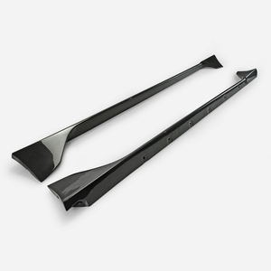 Jupes latérales en fibre de carbone de style T, finition polie, pour Supra A90 2019+ (EPR) - Product Image 1