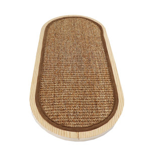 Premium Cat Scratch Cat Toys Sisal Cat Scratching Pad Extra Large No More Torn Cardboard Scattering Anti-Slip Backing & Catnip