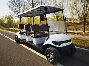 Carrito de golf eléctrico de 6 plazas de largo alcance y seis plazas - Product Image 5