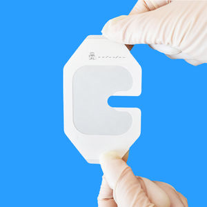 แผ่นปิดแผลแบบใสสำหรับยึดสายสวนฉีดยา/พลาสเตอร์ยึดสายสวนฉีดยาแบบใช้แล้วทิ้ง แผ่นปิดแผลแบบยูพอร์ตสำหรับสายสวนฉีดยา - Product Image 3