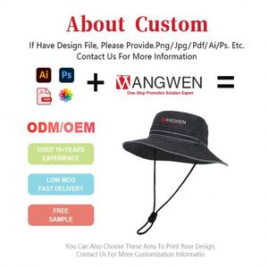 Custom Logo Outdoor Activities Summer Season <b>Sunscreen</b> Fishing and Hiking Female for Woman Bucket Hat - Product Image 3