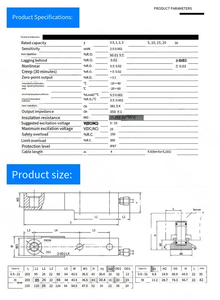เครื่องชั่งน้ำหนัก Veidt รุ่น SBT-300กก., เซ็นเซอร์ชั่งน้ำหนัก SBT-3ตัน, เครื่องชั่งน้ำหนัก Toledo แบบดิจิตอล พร้อมจอแสดงผลดิจิตอลที่แม่นยำ ขนาดเล็ก- - Product Image 3