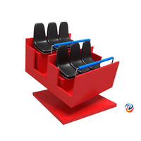 Chaise de cinéma 5d Motion Vr Roller Coaster Chair Projet de cinéma 7d pour parc d'attractions