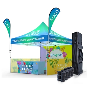 Tùy Chỉnh Pennant Phong Cách Lều Oxford Vải In Kỹ Thuật Số Thân Thiện Với Môi Di Động Gấp Thiết Kế Cho Ngoài Trời Sử Dụng Quảng Cáo - Product Image 1