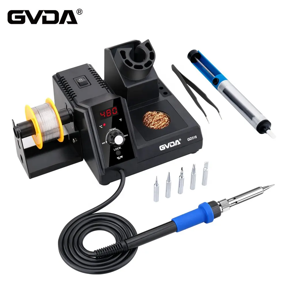 Vgvda-nouvelle Station de soudage 3S, Kit de fer à souder à chauffage rapide, Station de retouche pour téléphone portable, BGA SMD PCB IC outils de réparation