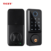YAGU Mini cerradura inteligente corta Contraseña de entrada sin llave de tarjeta IC cerradura antirrobo Oficina código digital automático cerrojo cerradura de puerta