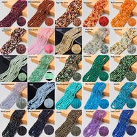 Perles en vrac rondes facettées de 4 mm en cristal, agate, fluorite, quartz semi-finies en brins pour la vente en gros
