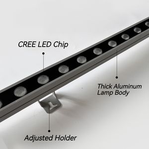Proyector <span class=keywords><strong>LED</strong></span> Lineal para Exteriores, Resistente al Agua IP66, para Fachadas de Edificios, con Garantía de 3 Años - Product Image 3