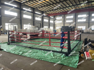 Ring de boxe pliable standard, portable, pliable, <span class=keywords><strong>mini</strong></span>-ring de boxe pliable au sol - Product Image 6