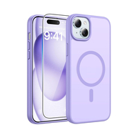 Coque de protection transparente mate haut de gamme en PC anti-chute à quatre coins pour iPhone 17 16 14 13 12 11 Pro Max (vente en gros)