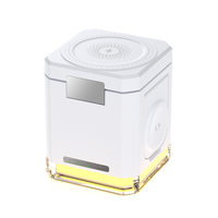 Support de charge rapide universel RGB 15W, chargeur sans fil magnétique pliable 4 en 1 pour écouteurs, montre et téléphone