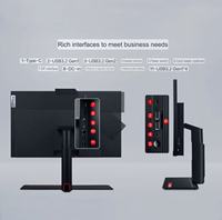 M838z All-in-One PC 23.8" IPS Intel Core I5-10500T 6-Core 16GB RAM 256GB SSD 2GB Graphics Business Desktop Computer for Lenovo