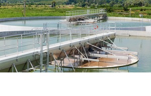 Circular <b>Sludge</b> Thickener Waste Treatment Machinery Secondary Sedimentation Tank 500L/Hour 220V/380V Voltage for Treatment - Product Image 3