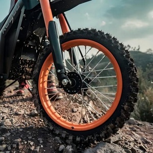 คลังสินค้าในสหราชอาณาจักรและแคนาดาสำหรับรถมอเตอร์ไซค์ E-MOTO 3000W 48V ยางหน้าขนาด 14 นิ้ว ยางกว้าง เบรกไฮดรอลิก ความเร็วสูงสุด 55 กม./ชม. - Product Image 6