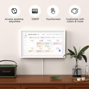 INSOVISION 10.1" 15.6'' 21.5' 32" Smart WiFi Digital Wall <b>Calendar</b> Touch Screen Display 1080P MP3 Clock Reminders - Product Image 5