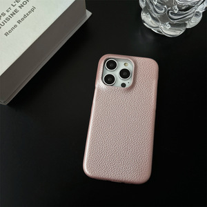 Sang Trọng Trường Hợp Điện Thoại Tùy Chỉnh Ban Đầu Thư/Vẽ Lỗ Lớn Da Điện Thoại Di Động Trường Hợp Đối Với iPhone 16 Pro Max-13 - Product Image 5