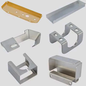 Supports en tôle sur mesure, pièces métalliques usinées CNC, composants de montage découpés au laser, quincaillerie industrielle - Product Image 5