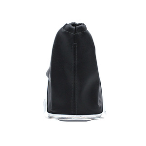 Funda de Palanca de Cambios para Ford Focus, Cuero Negro, 13.5X12.5 Cm, Cubierta para Transmisión Manual - Product Image 2