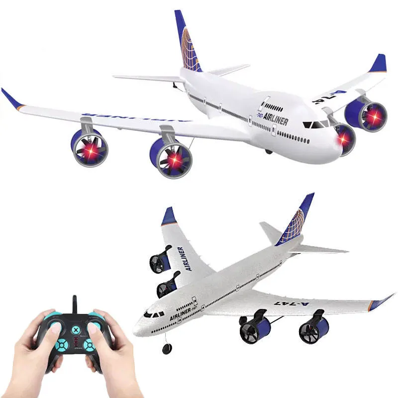 747 3CH model ultralight flying jet airplane juguet avion control planes aircraft big electric rc plane toy