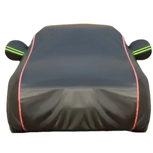 Housse de <span class=keywords><strong>protection</strong></span> contre la pluie et le soleil pour <span class=keywords><strong>voiture</strong></span>, imperméable et tout temps - Product Image 1