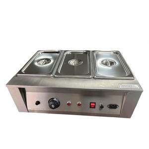 Machine à fondre et à tempérer le chocolat commerciale à 3 cuves, Nouvelle Arrivée, Four numérique pour la fusion du chocolat - Product Image 1