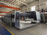 Máquina Automática de Alta Velocidad para Impresión, Ranurado y Troquelado de Cartón
