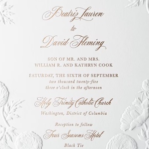 Invitation <span class=keywords><strong>de</strong></span> <span class=keywords><strong>mariage</strong></span> personnalisée en papier coton avec impression typographique et gravure, reliure parfaite pour les entreprises <span class=keywords><strong>de</strong></span> planification <span class=keywords><strong>de</strong></span> mariages - Product Image 3