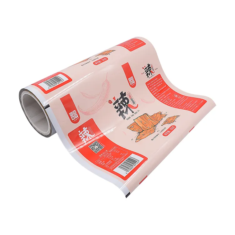 Rotolo di Film plastico per imballaggio alimentare stampato su misura in materiale Mylar all'ingrosso di vendita calda CCY