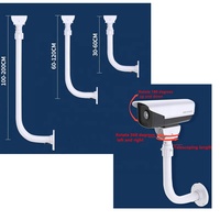 L-Vorm Cctv Aluminium Telescopische Beugel Voor CCTV Camera Beugel En CCTV Beugel Met Aansluitdoos