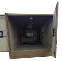 Cabine de sablage avec système de récupération automatique