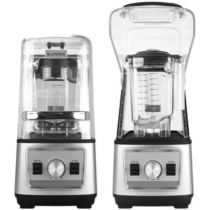 Blender multifonctionnel 1750 ml en acier inoxydable électrique argenté HS-606 avec plusieurs lames pour un usage domestique - Product Image 3