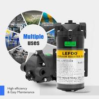 Pompe à osmose inverse LEFOO durable 24V DC, 2000 ml/min, pompe de surpression à membrane pour équipement d'eau potable