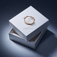 Boîte Cadeau Rigide Magnétique de Luxe Personnalisée pour Hommes – Emballage en Carton pour Montres, Ceintures, Cravates et Portefeuilles – Boîte Personnalisable