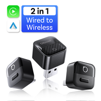 Adaptateur sans fil Ottocast Carplay Android Auto 2 en 1, dongle USB Type-C, plug and play pour voiture, distributeur agréé en gros