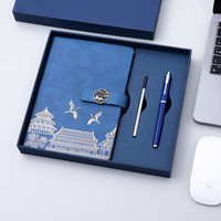 Set de Regalo Empresarial con Logotipo Personalizado, Vaso, Cuaderno y Bolígrafo, Kit Promocional Ejecutivo de Lujo de 3 Piezas para Clientes y Empleados