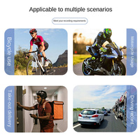 Mini Cámara WiFi con Pantalla IPS HD, Lente Giratoria de 180° y Clip Trasero, Cámara Corporal Full HD, Cámara de Bolsillo Portátil