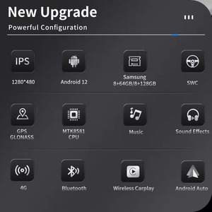 Sistema Multimedia Estéreo para Automóvil con Sistema Android para Audi Q3 2012-2018, WIFI, SIM, Pantalla Táctil IPS, GPS, Carplay - Product Image 4
