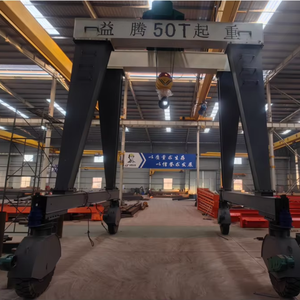 Heavy Duty 50 Ton Tire <b>Crane</b> With 10 20 30 60 80 Loading Capacities 10m Lifting Height 30 Ton <b>Crane</b> Yiteng - Product Image 1