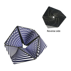 Cube magique de transformation d'espace infini 3D, puzzle Kaleidocycle, jouet anti-stress, jouet éducatif géométrique pour enfants, soulagement du stress - Product Image 2