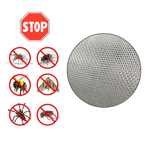 Aluminum Mosquito <b>Net</b> <b>Fabric</b> 18x14 Width 100 cm. Roll 30 meters - Product Image 2